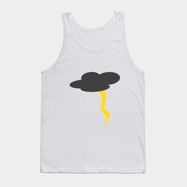 Thundercloud Lightning Tank Top by skauff